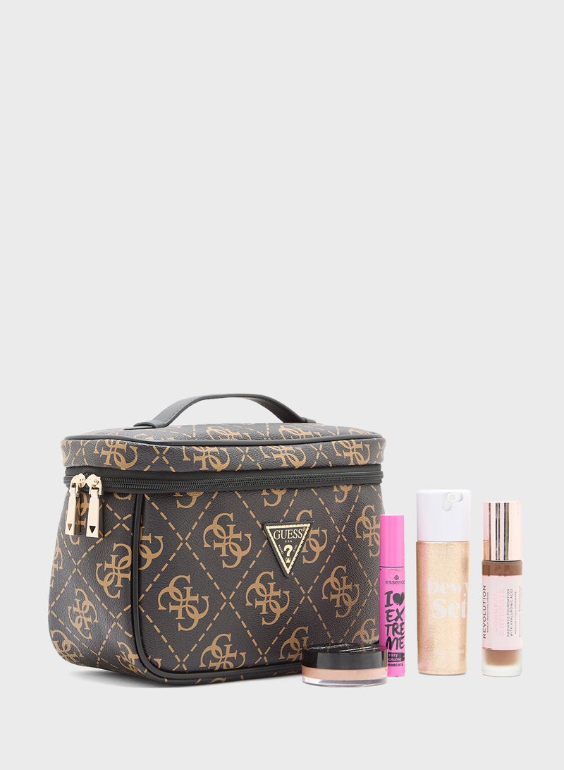 Berta Toiletry Trainch Case Bag