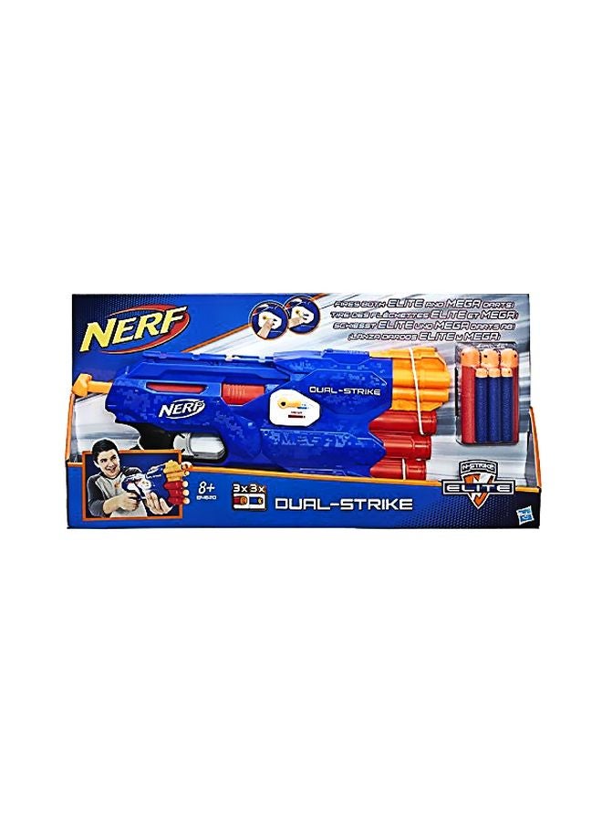 N-Strike Elite Dual-Strike Blaster Toy