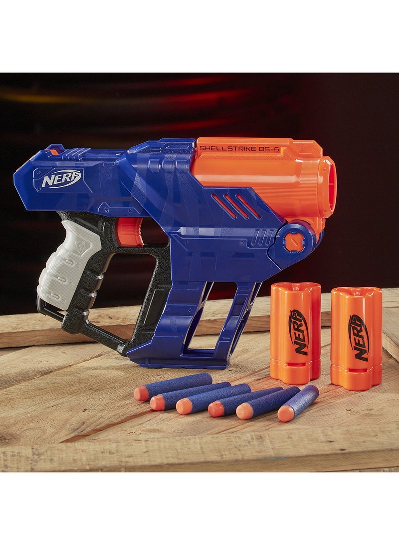 N-Strike Shellstrike DS-6 Accustrike Elite Hand-Eye Coordination And Develops Focusing Aiming Ability