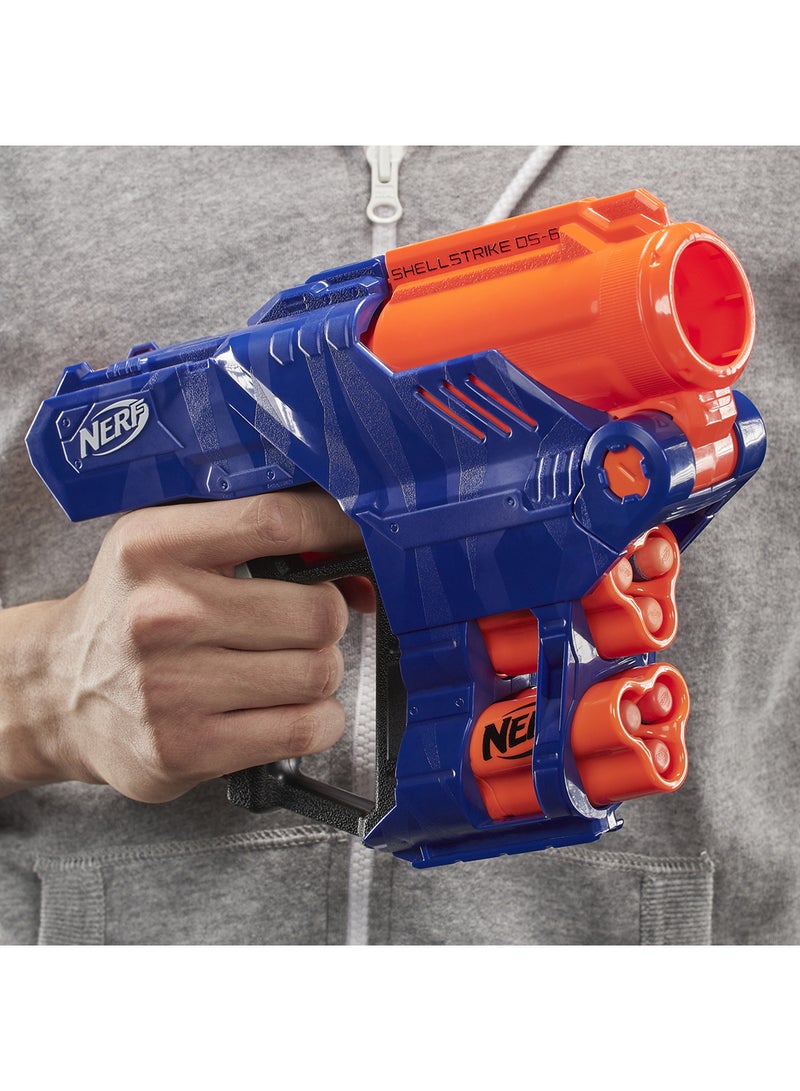 N-Strike Shellstrike DS-6 Accustrike Elite Hand-Eye Coordination And Develops Focusing Aiming Ability