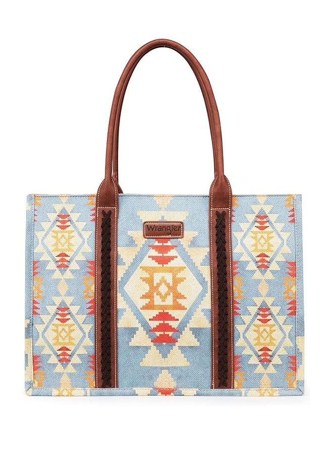 Aztec Tote Bag for Women Boho Shoulder Purses and Handbags