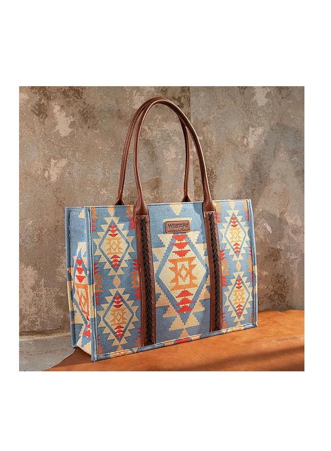 Aztec Tote Bag for Women Boho Shoulder Purses and Handbags
