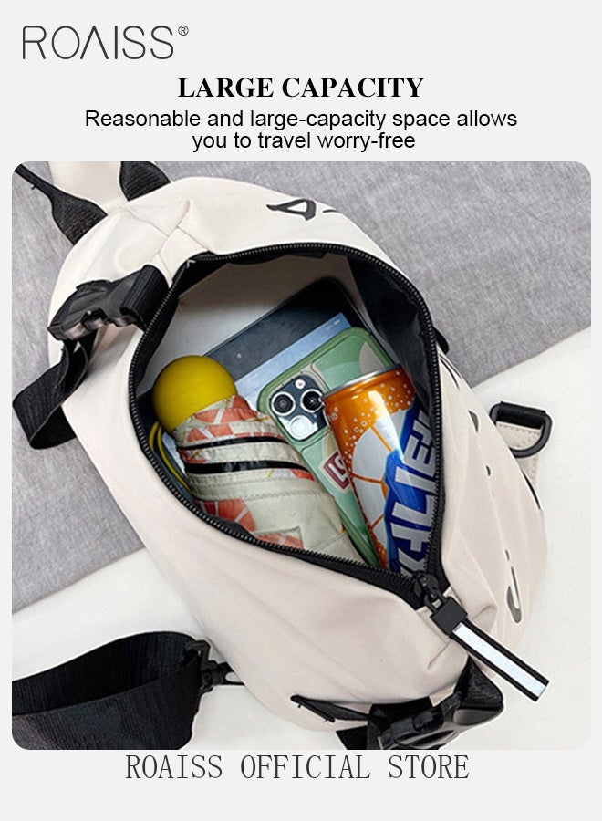 Unisex Multifunctional Chest Bag Large Capacity Shoulder Sling Bag for College Students and Daily Commuting Ideal for multipurpose Activities