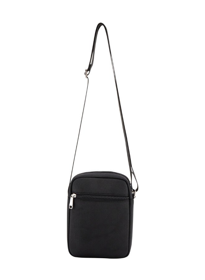 Small Black Tactical Sling Crossbody Backpack Shoulder Bag for Men Women