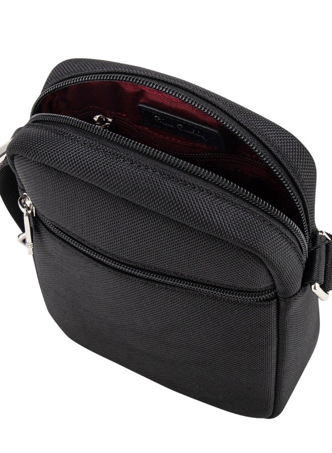 Small Black Tactical Sling Crossbody Backpack Shoulder Bag for Men Women