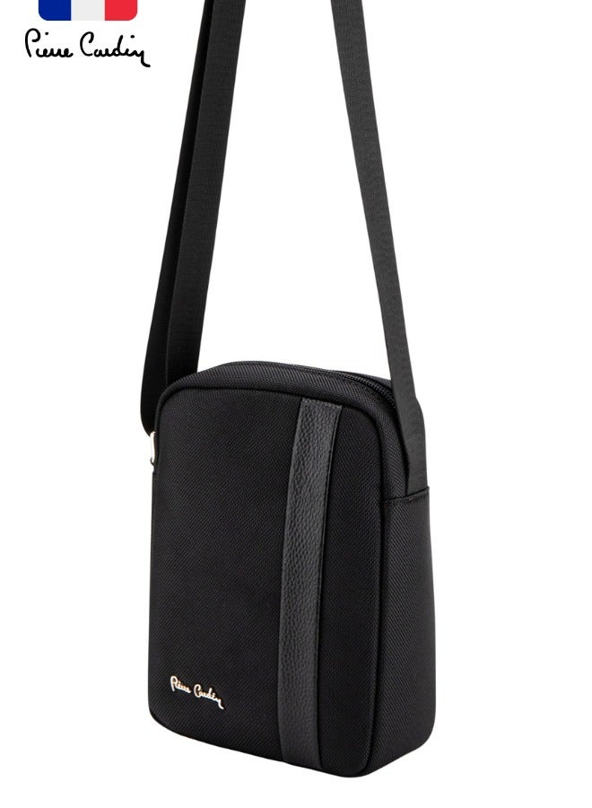 Small Black Tactical Sling Crossbody Backpack Shoulder Bag for Men Women