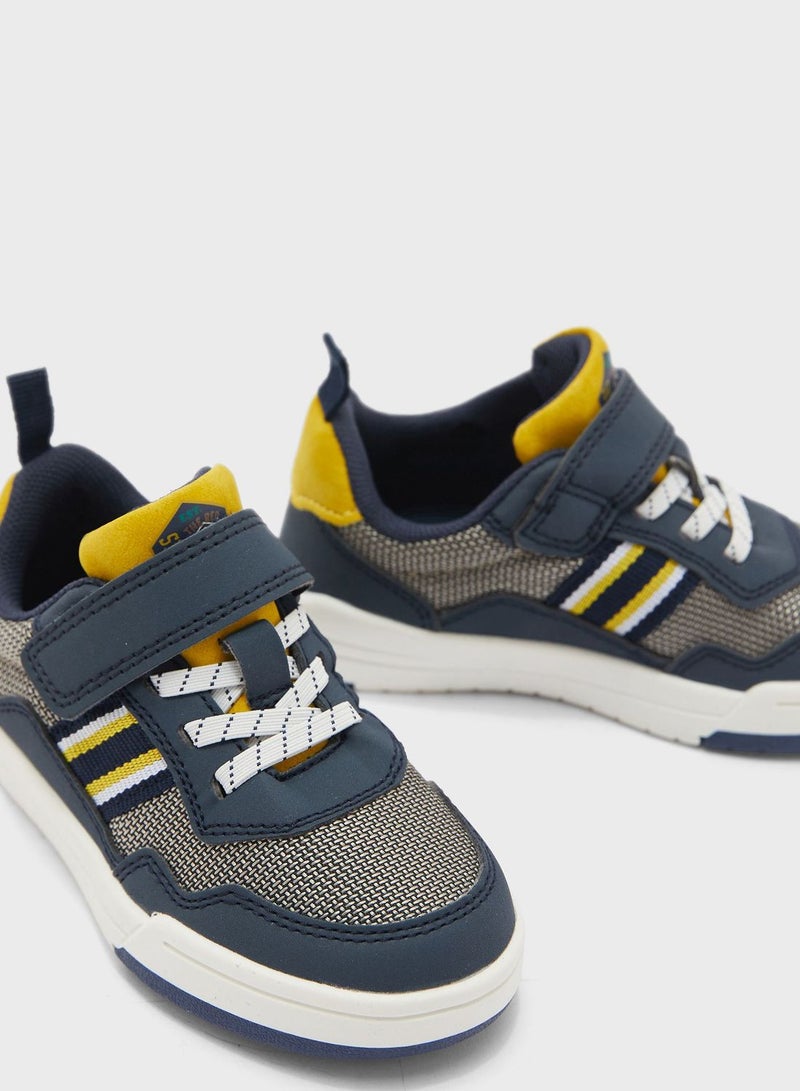 Kids Velcro Low Top Sneakers