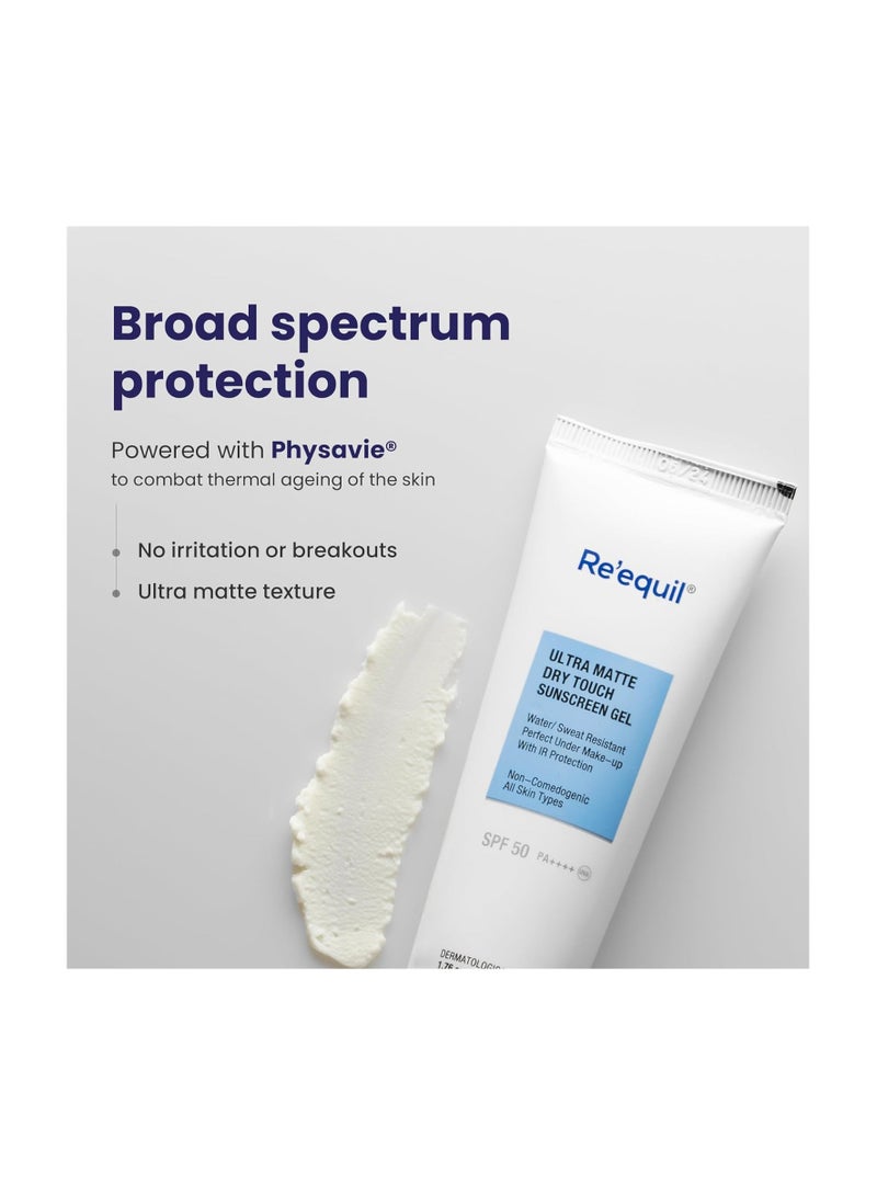 Ultra Matte Dry Touch Sunscreen Gel SPF 50 PA++++
