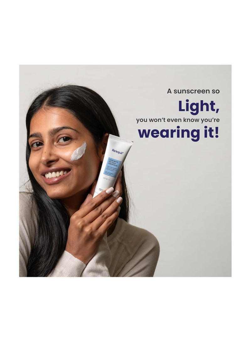Ultra Matte Dry Touch Sunscreen Gel SPF 50 PA++++