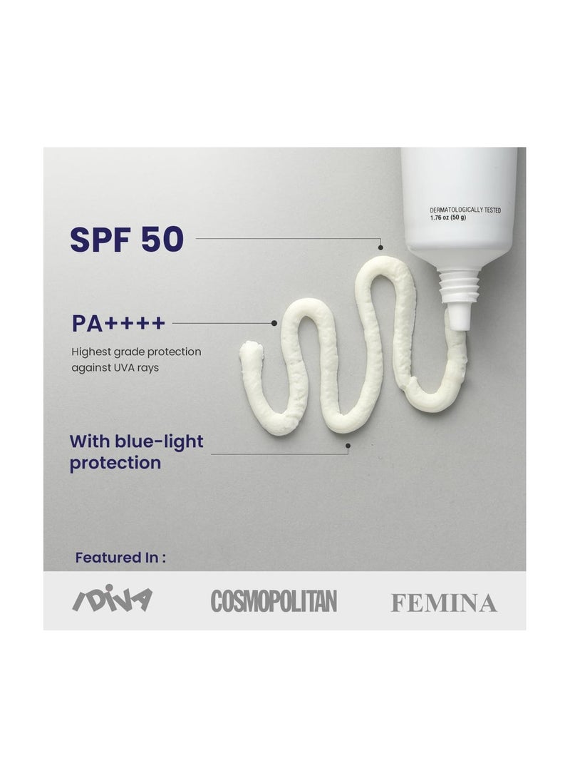 Ultra Matte Dry Touch Sunscreen Gel SPF 50 PA++++