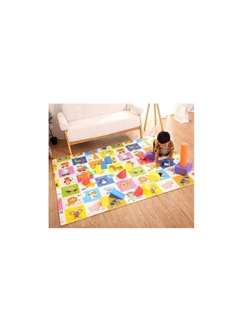 VIO Baby Non-slip Portable Foldable Play Mat, Infant Baby Crawling Mat, Toddler and Kids Waterproof Foam Floor Mat, Washable, Easy-wipe Foam Mat