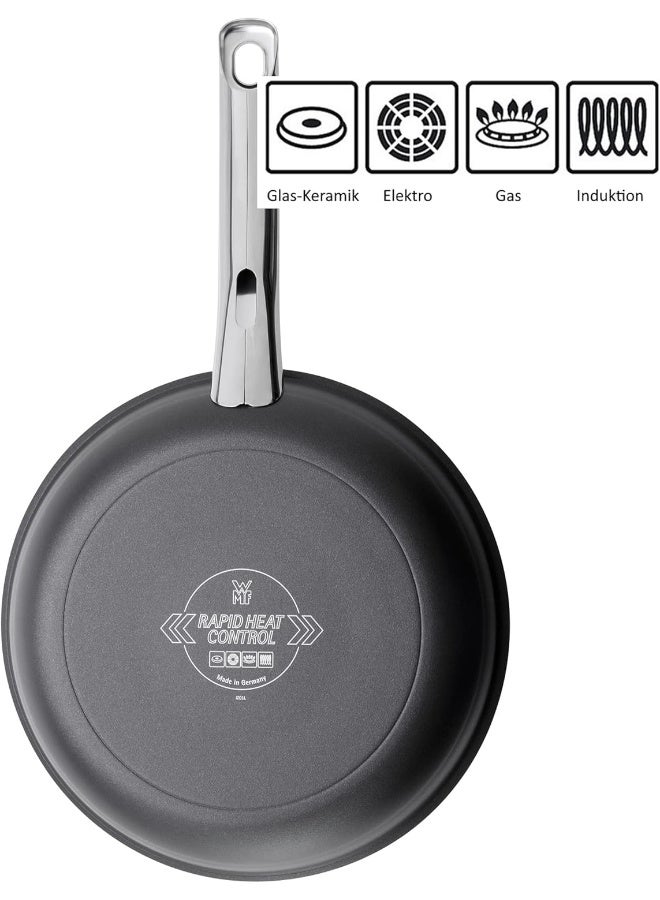 Steak Profi Round Fry Pan Non Stick Pan. 24Cm. Aluminum Core. Stainless Steel Handle. Perfect Cooked Meat And Steak.