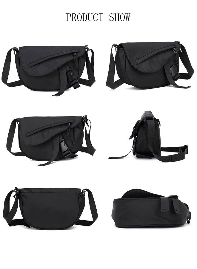 Fashionable Sling Bag Crossbody Bag for Men and Women Waterproof Sling Backpack Hiking Daypack Multipurpose Anti-theft Cross Body Chest Bag for Out door Sports