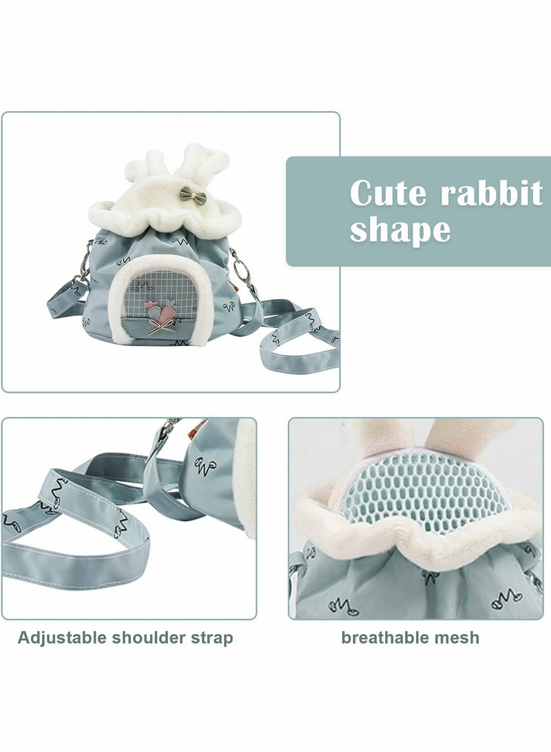 Outdoor Portable Pouch Hamster Travel Bag Small Animal Carrier Sugar Glider Hamster Squirrel Small Animal Outgoing Bag