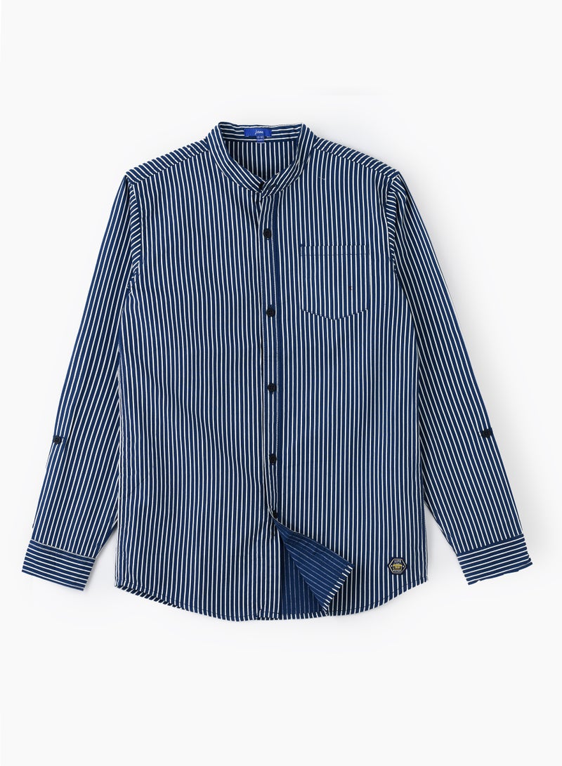 Boys' Classic Cotton Shirt Timeless Comfort & Everyday Versatility