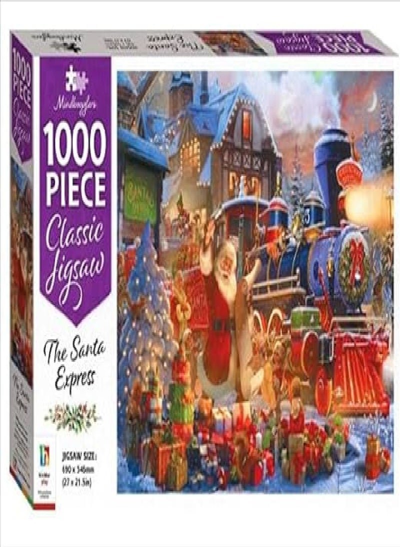 Hinkler Santa Express 1000 Pieces Christmas Jigsaw Mindbogglers