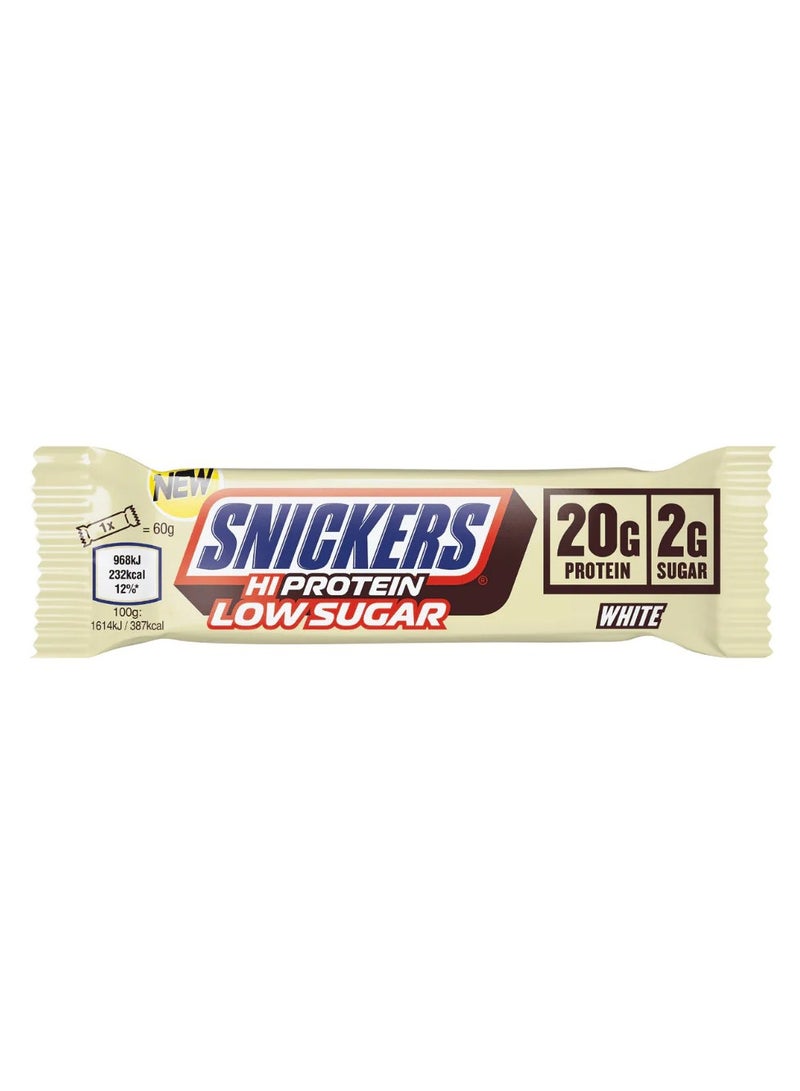 Snickers Hi Protein White 20G Protein 57g Pack of 12