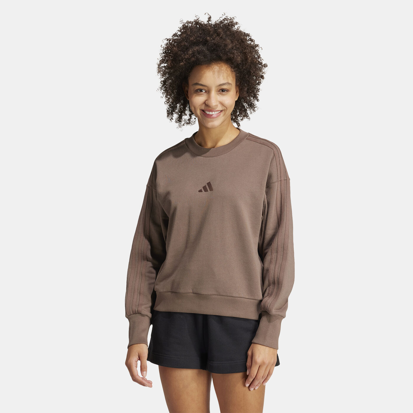 Women's ALL SZN French Terry 3-Stripes Sweatshirt