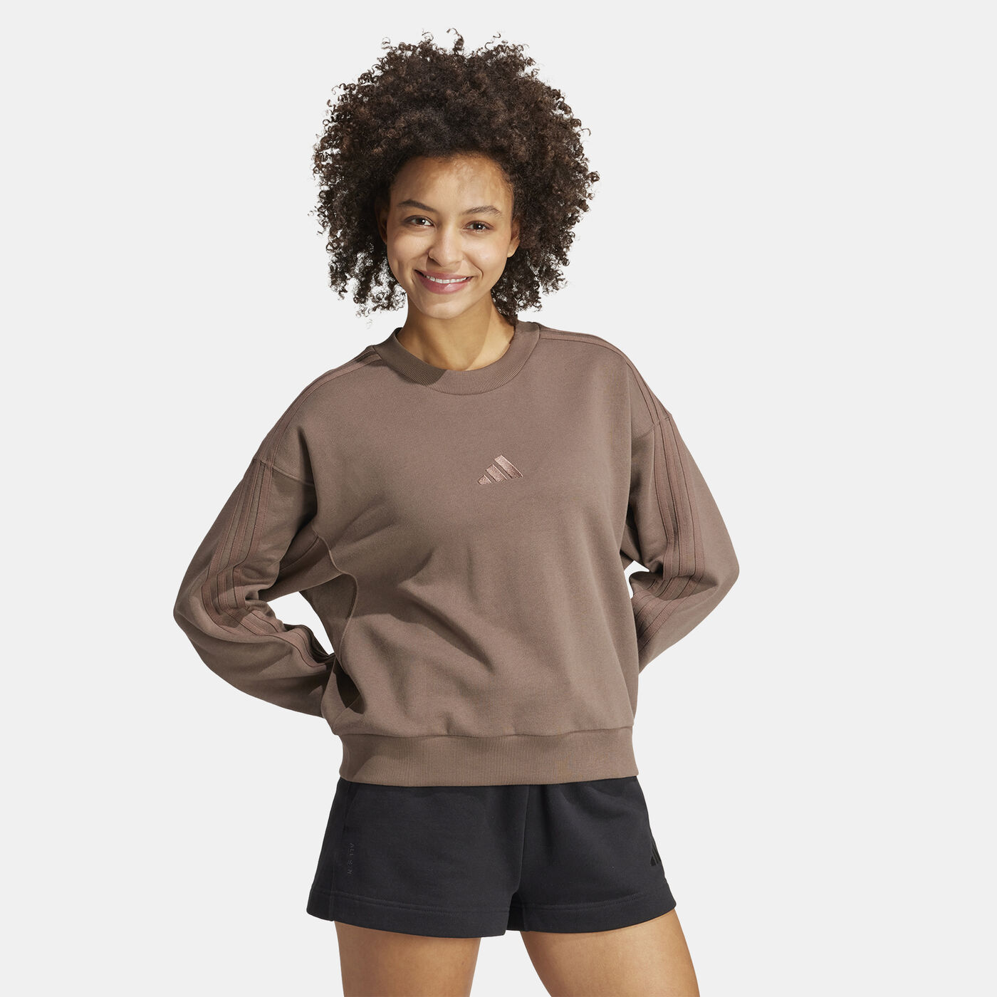 Women's ALL SZN French Terry 3-Stripes Sweatshirt