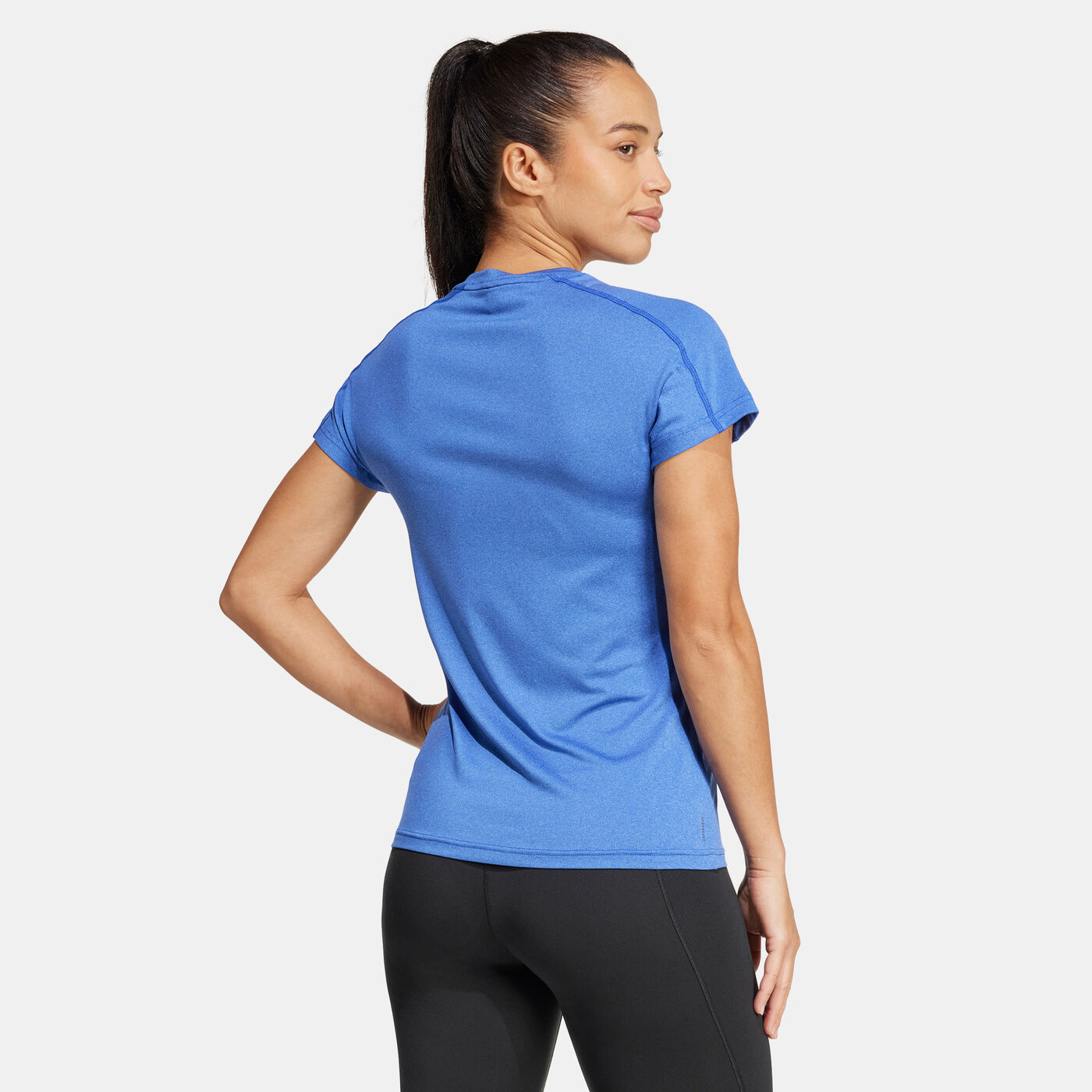 Women's AEROREADY Train Essentials Minimal Branding V-Neck T-Shirt