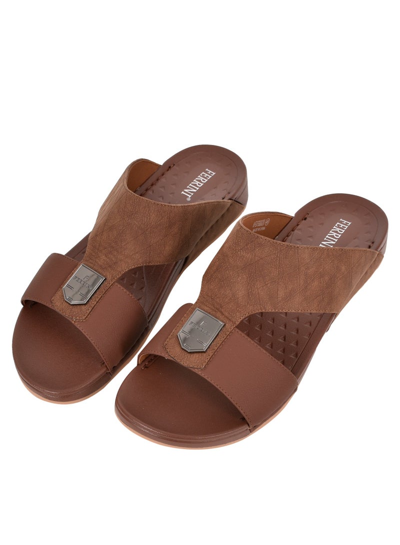 Mens Plain Strap Jumbo Arabic Sandals