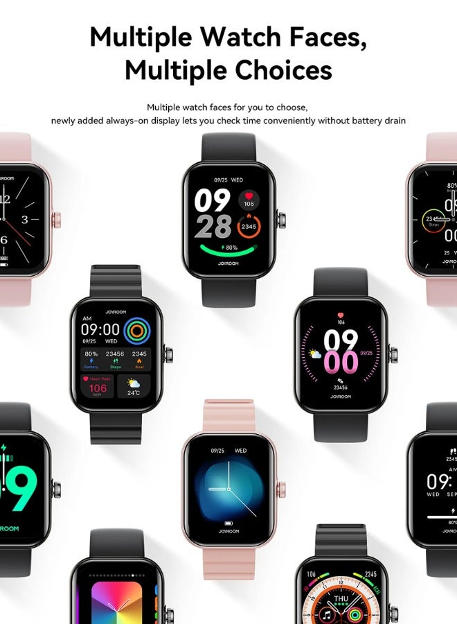 300 mAh JR-FT5 PLUS Smart Watch Can Make And Receive Calls 1.96