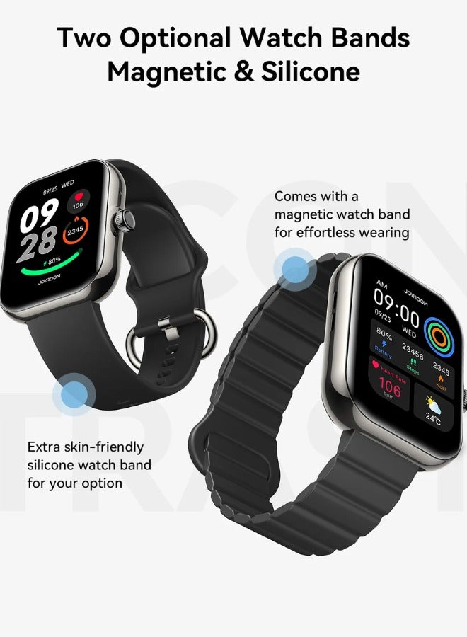 300 mAh JR-FT5 PLUS Smart Watch Can Make And Receive Calls 1.96