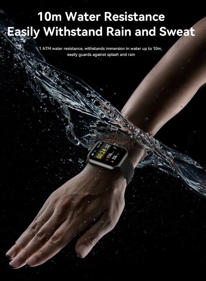 300 mAh JR-FT5 PLUS Smart Watch Can Make And Receive Calls 1.96