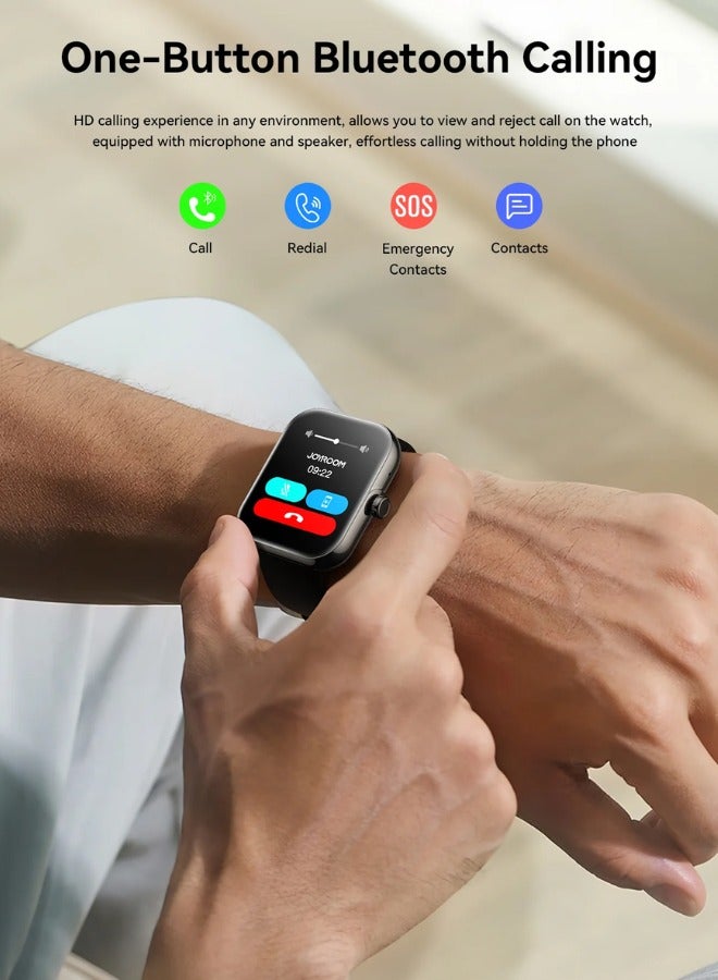 300 mAh JR-FT5 PLUS Smart Watch Can Make And Receive Calls 1.96
