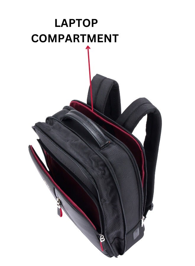 Professional Travel Laptop Backpack, Extensible Business Bag, Water Resistant College Backpack