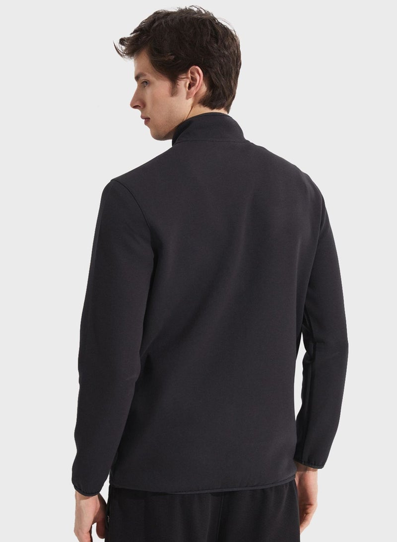 Essentail Full Zipper Sweatshirt