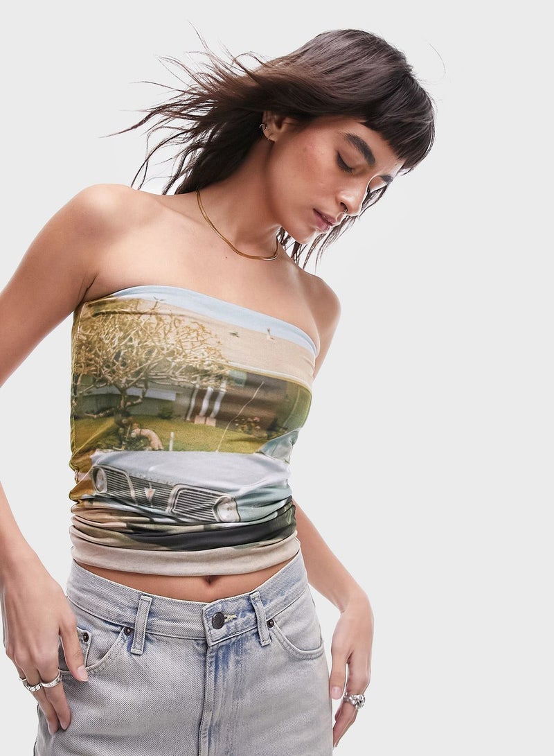 Graphic Bandeau Top