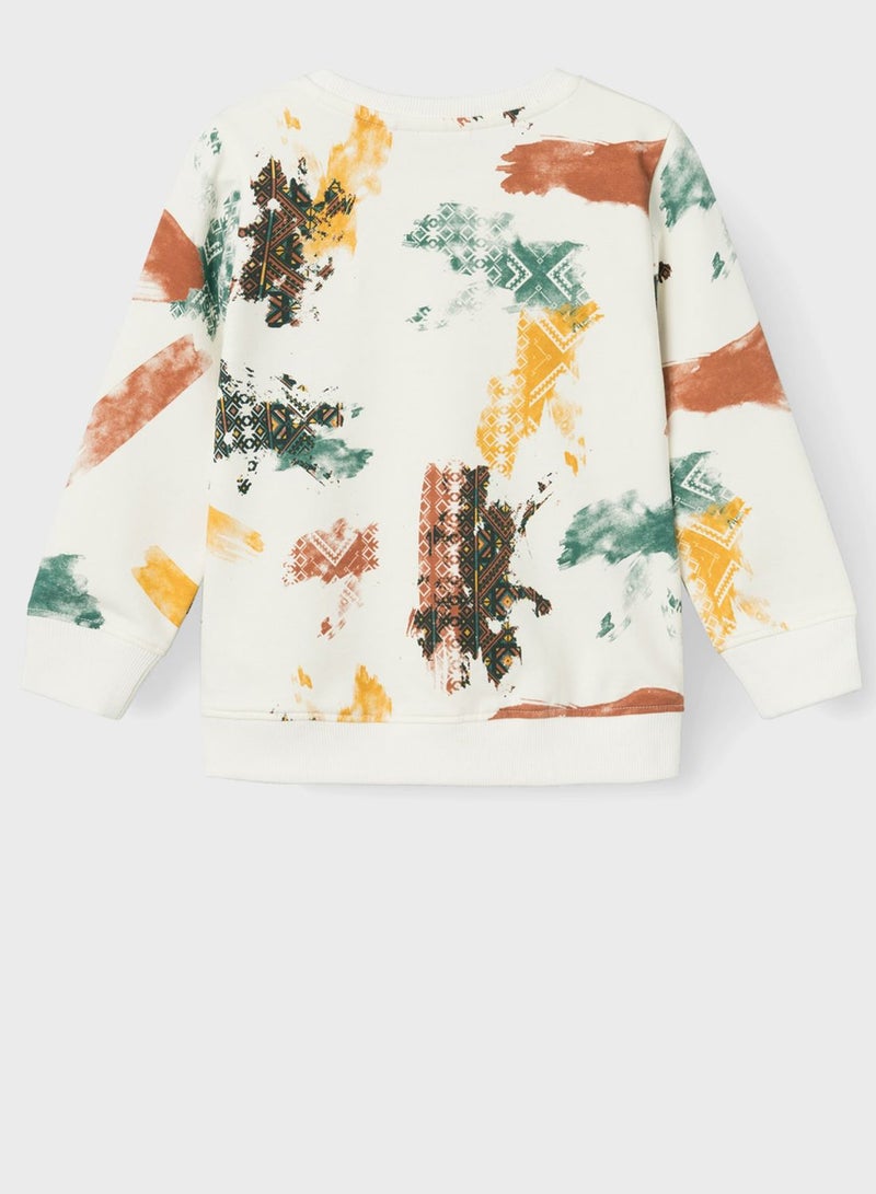 Kids Printed Sweatshirt