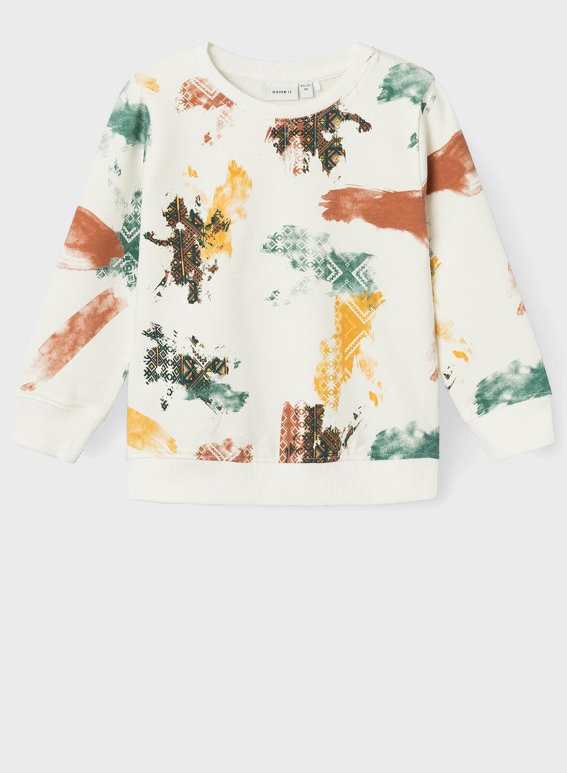 Kids Printed Sweatshirt