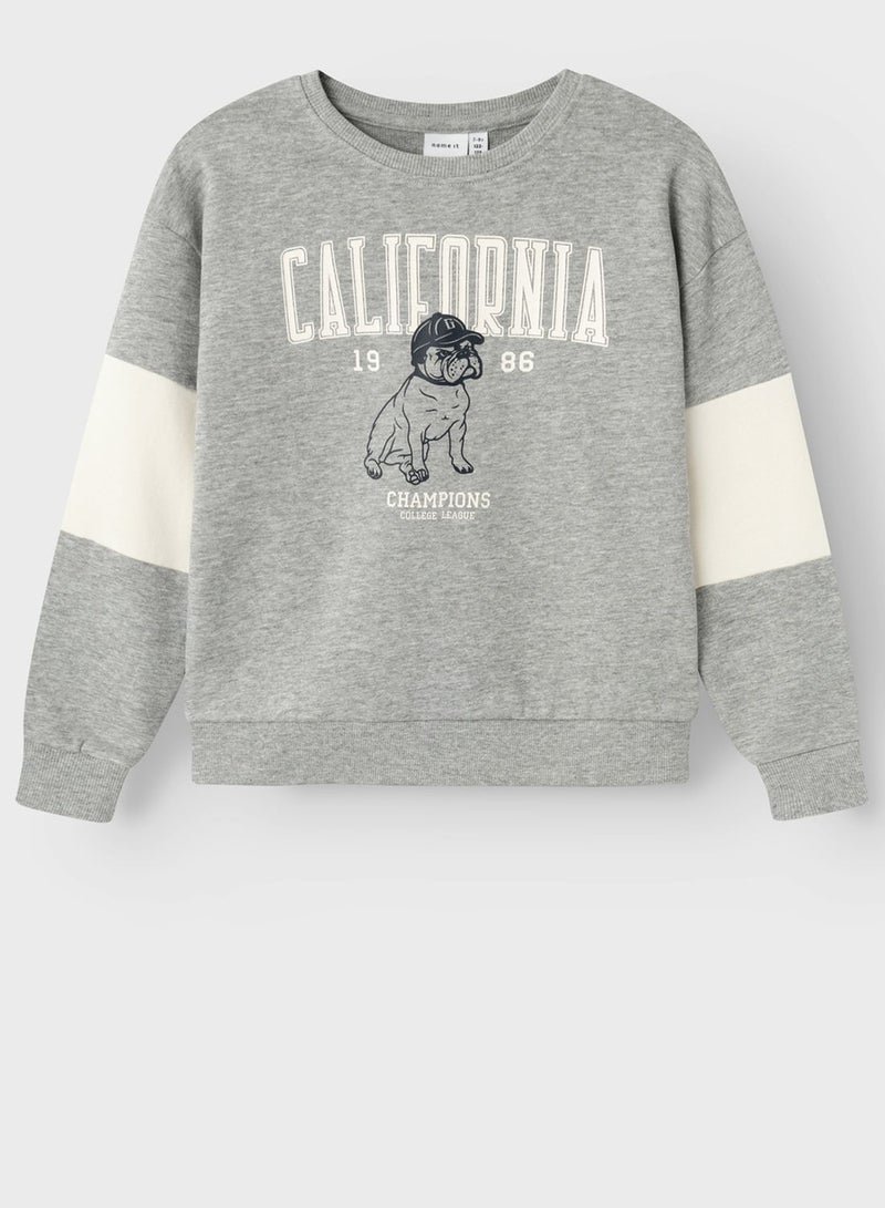 Kids Graphic  Sweatshirt