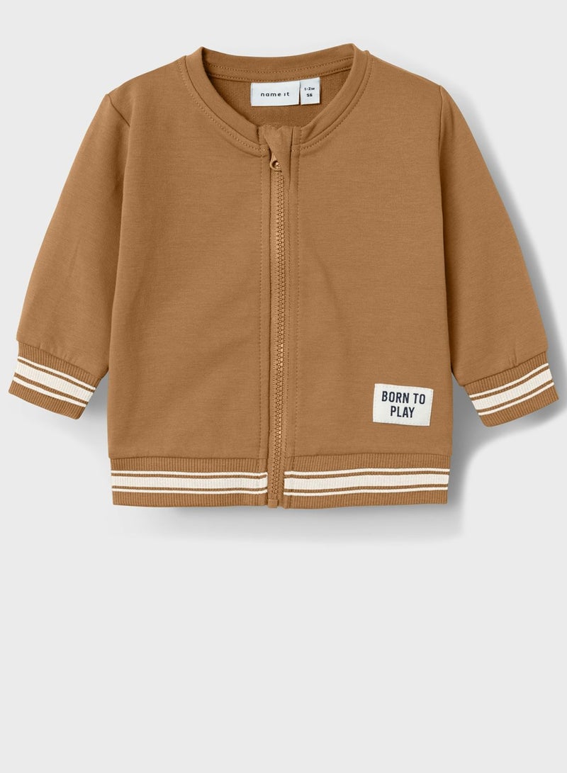 Kids Zip Through  Sweatshirt