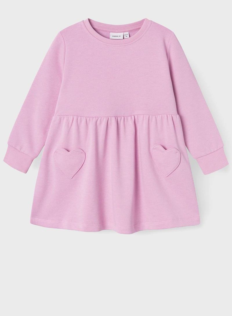 Kids Tiered Hem Dress