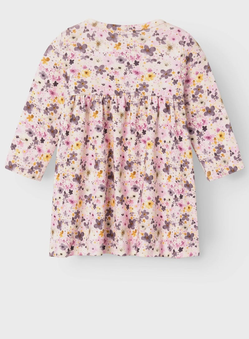 Kids Floral Print Dress