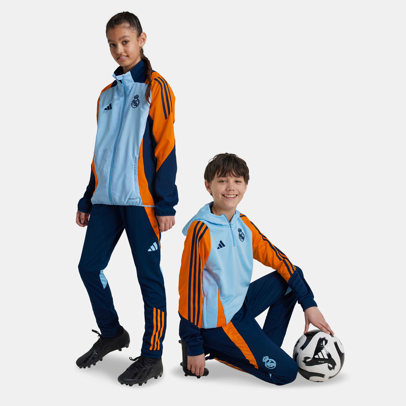 Kids' Real Madrid Tiro 24 Competition Training Football Pants