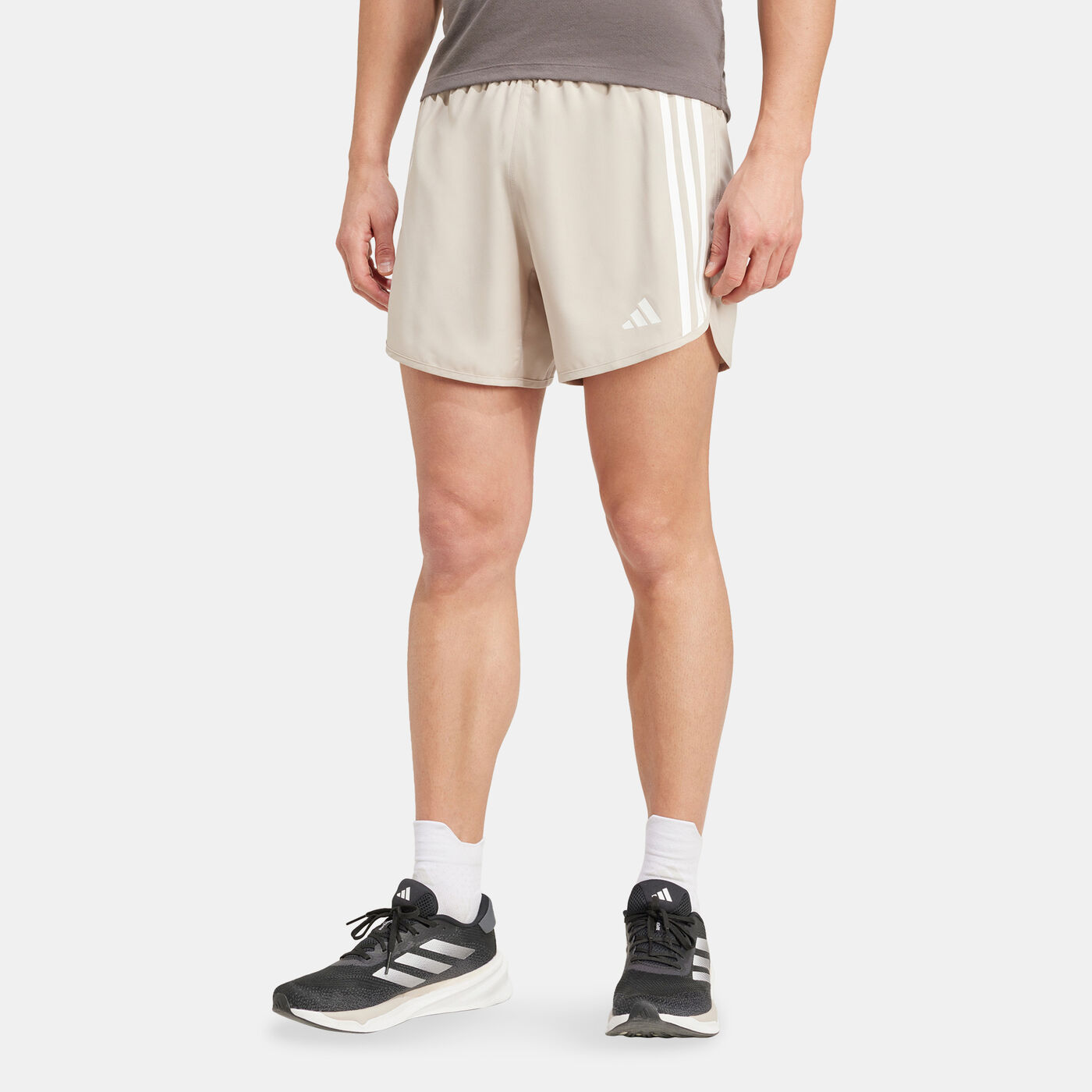 Men's Own The Run 3-Stripes Shorts