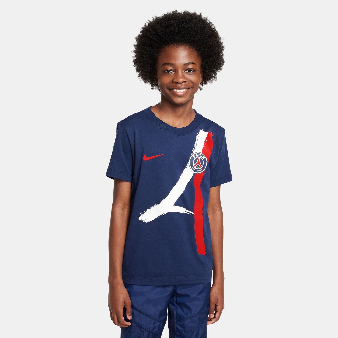 Kids' Paris Saint-Germain Away Football Graphic T-Shirt