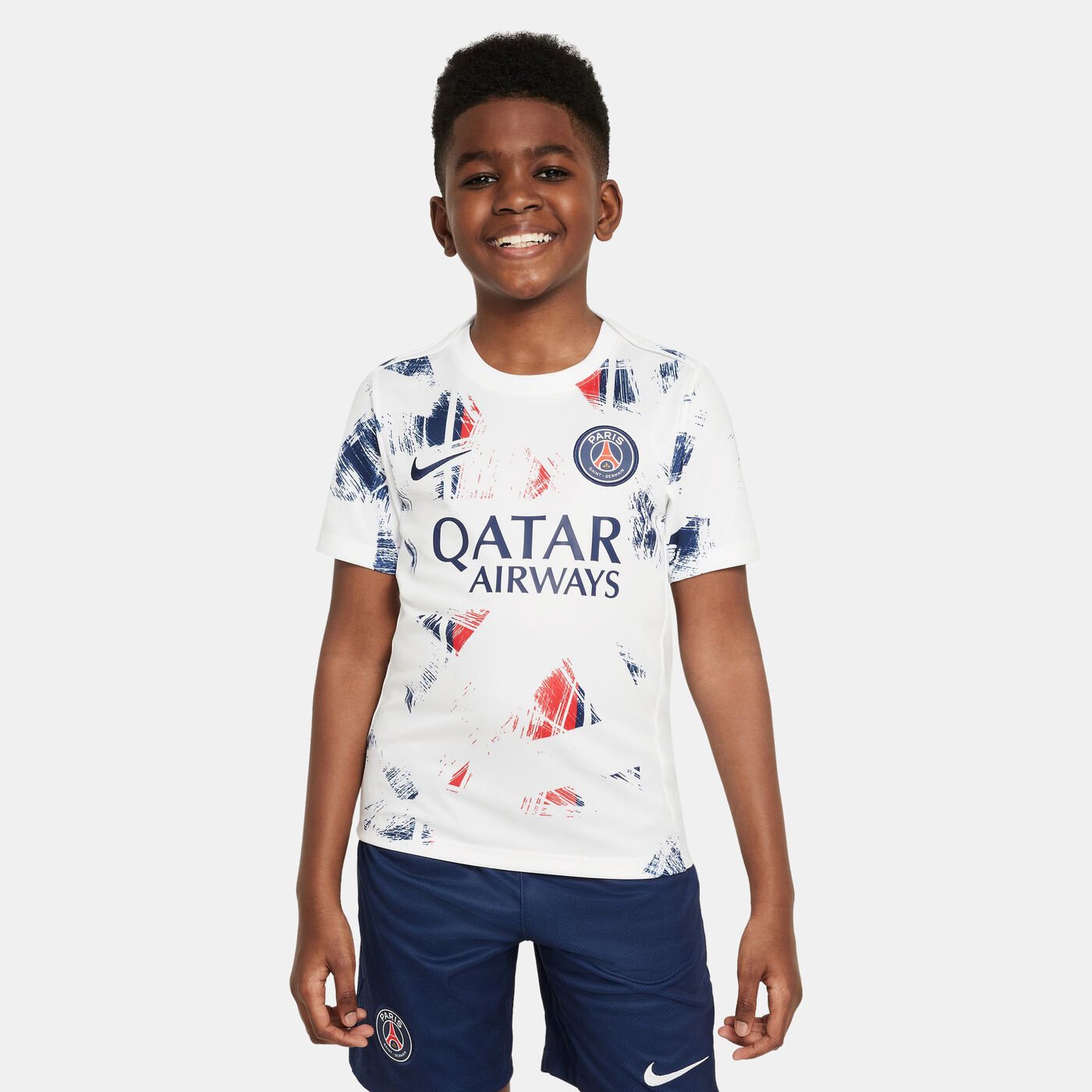 Kids' Paris Saint-Germain Academy Pro Away Pre-Match Football Top (Older Kids)