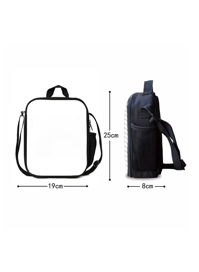 Waterproof Insulated Fortnite Lunch Bag Picnic Bag Single Shoulder Crossbody Bag