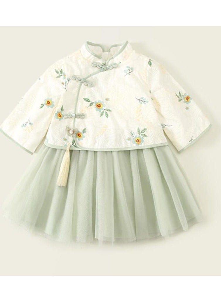 New Baby Girl Vintage Dress