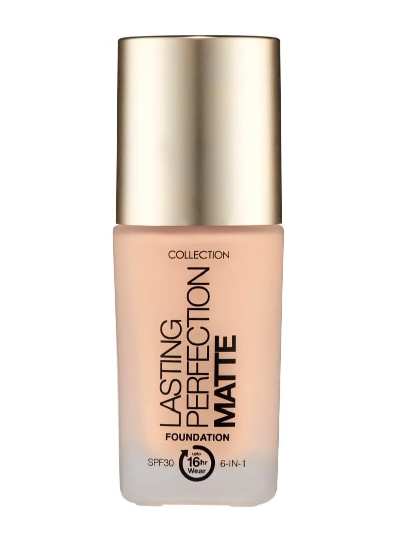 Lasting Perfection 27ml Matte Foundation - Buttermilk