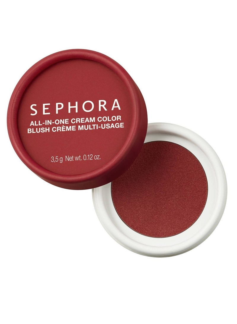 SEPHORA COLLECTION All-In-One Cream Color - Natural Healthy Glow + Anti-Dull Complexion Effect 05 Crazy Cherry (3.5g)