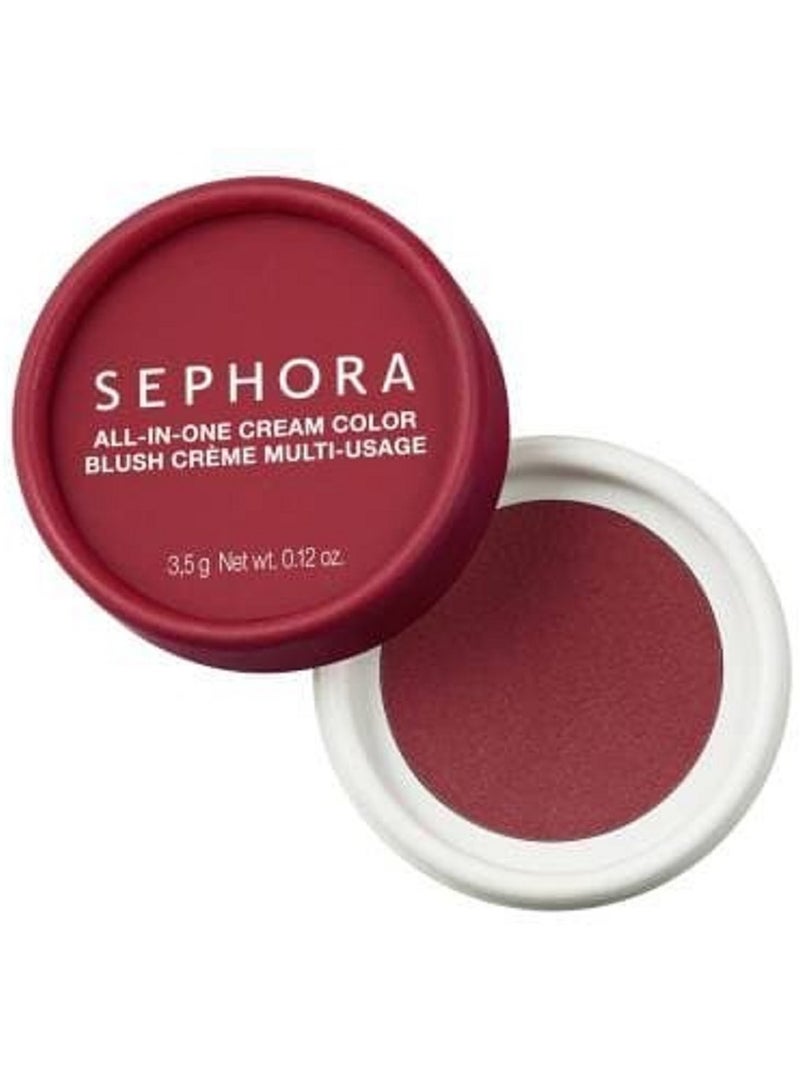 SEPHORA COLLECTION All-In-One Cream Color - Natural Healthy Glow + Anti-Dull Complexion Effect 06 Dramatic Plum (3.5g)