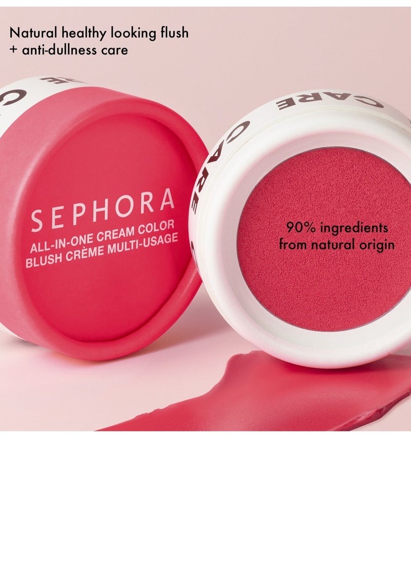 SEPHORA COLLECTION All-In-One Cream Color - Natural Healthy Glow + Anti-Dull Complexion Effect 02 Tangy Grapefruit (3.5g)