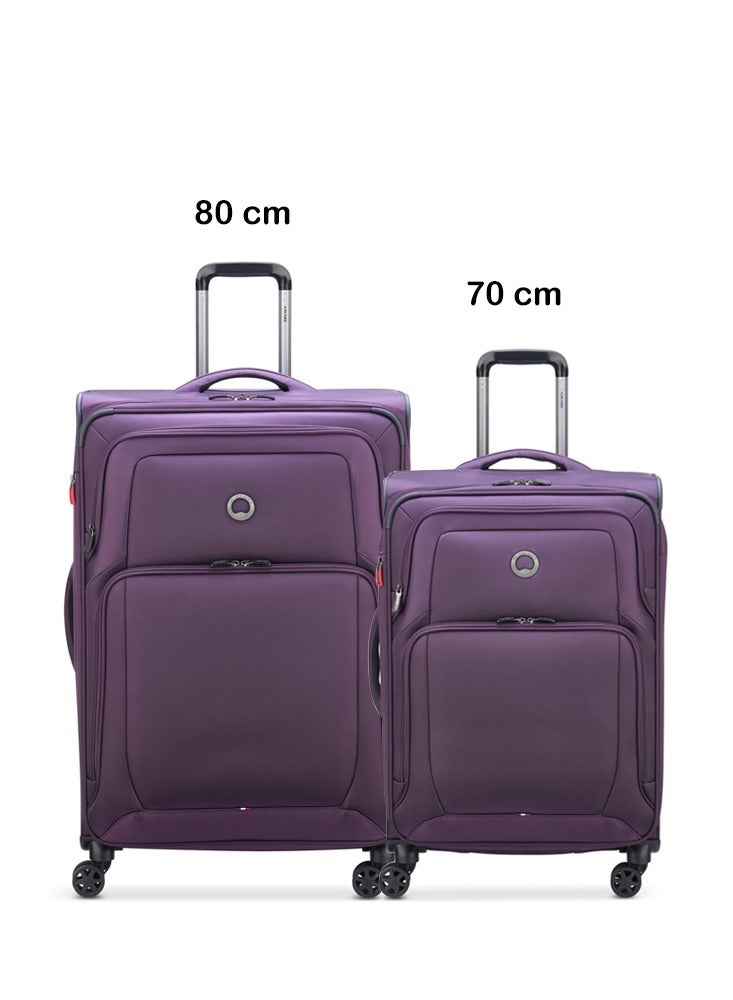 Delsey Optimax Lite 2 Piece Luggage Trolley Set- 00328597708