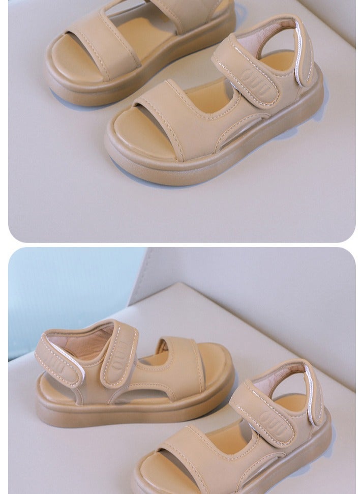 Girls' Summer Soft-Soled Non-Slip Sandals For Middle And Older Students